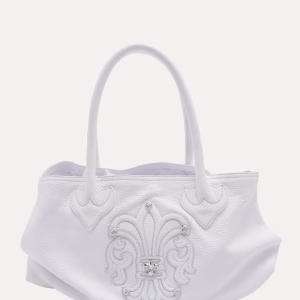 Chrome Hearts Embellished Fleur Patch Tote Bag