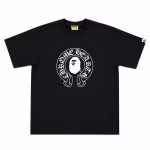 Bape x Chrome Hearts T-Shirt Black