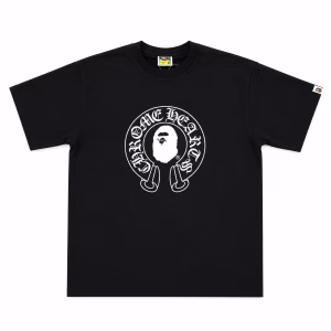 Bape x Chrome Hearts T-Shirt Black