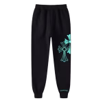 Chrome Hearts Sweatpants Blue Triple Cross