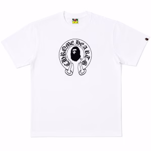 Bape x Chrome Hearts shirt White