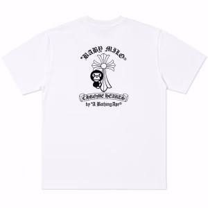 Bape x Chrome Hearts shirt White