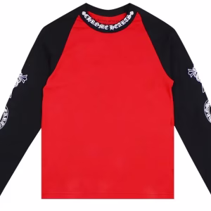Black and Red Chrome Hearts Shirt