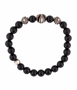 Chrome Hearts Onyx Bracelet