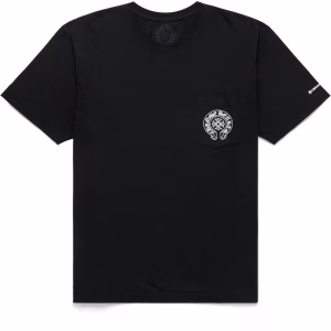 Black Chrome Heart Shirt​