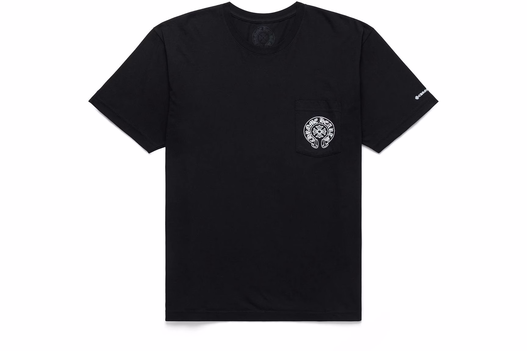 Black Chrome Heart Shirt​
