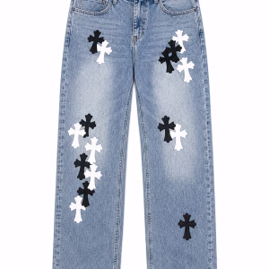 Chrome Hearts Baggy Jeans