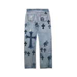 Lil Meech Chrome Heart Jeans