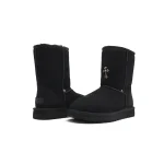 Black Chrome Heart Uggs
