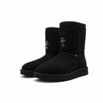 Black Chrome Heart Uggs