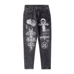 Chrome Hearts Inspired Jeans