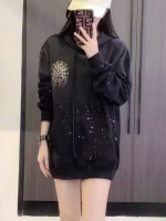 Women's Chrome Hearts Hoodie Black