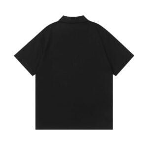 Chrome Hearts Black Horseshoe Polo Shirt