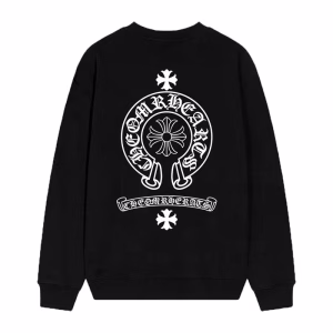 Chrome Hearts Floral Cross Long Sleeve (Black)
