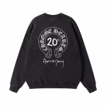 Chrome Hearts 20th Anniversary Long Sleeve Black Shirt