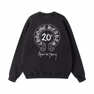 Chrome Hearts 20th Anniversary Long Sleeve Black Shirt