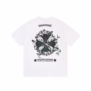 Chrome Hearts White Mapplethorpe Vine Logo Tee
