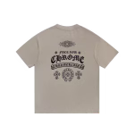 Chrome Hearts Fuck You Beige Horseshoe Logo Tee