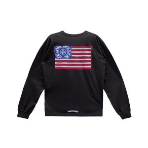 Chrome Hearts Dagger American Flag Long Sleeve