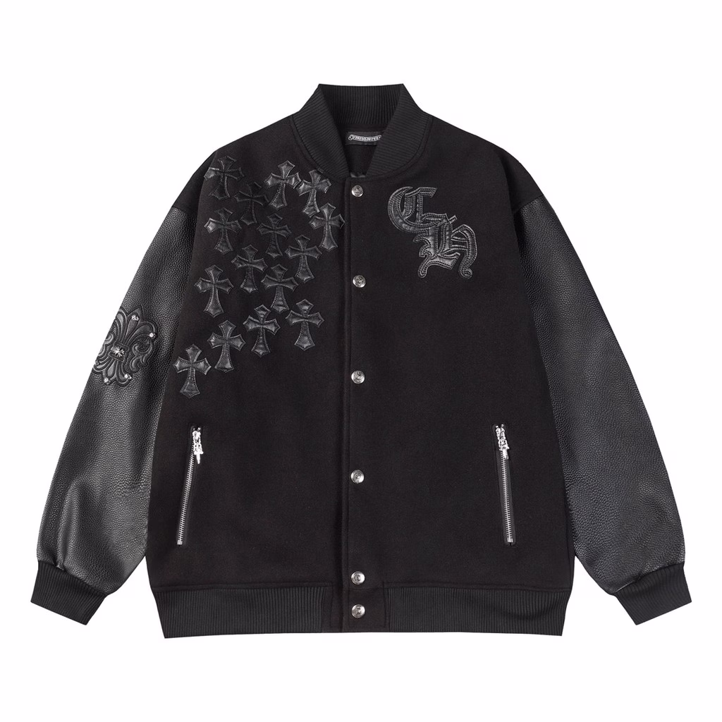 Black Chrome Heart Jacket Black Chrome Heart Jacket