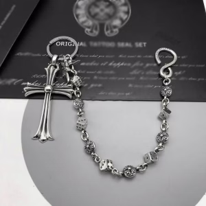 Chrome Hearts Cross Dice Wallet Chain