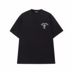 Chrome Hearts Black Green Cross Graphic Tee