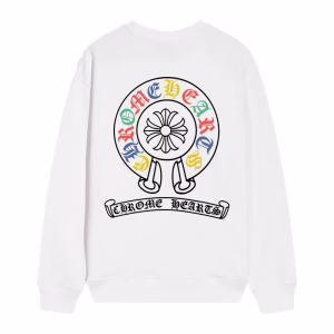Chrome Hearts Multi Color Horseshoe Crewneck Sweatshirt