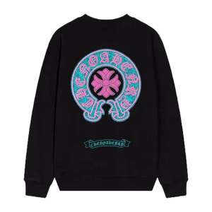 Chrome Hearts Aurelia Mosaic Cross LS Black