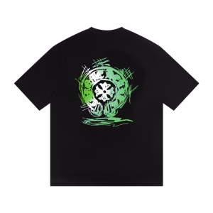 Chrome Hearts Graffiti Horseshoe T-Shirt – Black