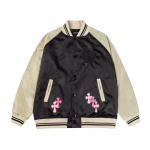 Chrome Hearts Multi Cross Letterman Jacket