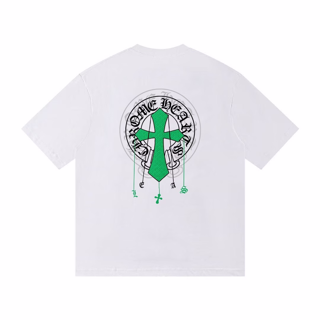 Chrome Hearts Cemetery Cross Logo T-Shirt Chrome Hearts Cemetery Cross Logo T-Shirt
