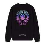 Chrome Hearts Gradient Gothic Logo Black Long Sleeve