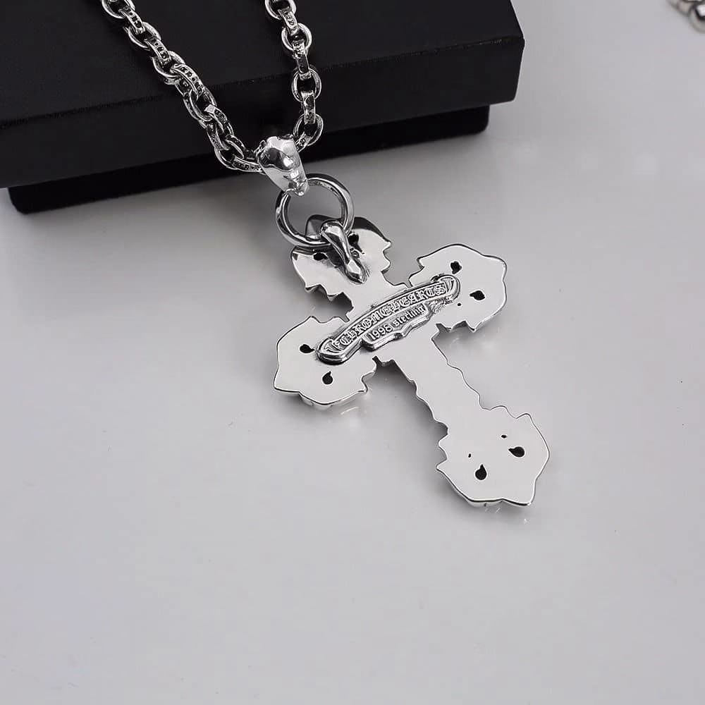 67e34951-4766-4754-8664-3c0597e76730 Chrome Hearts Gothic Cross Pendant Necklace