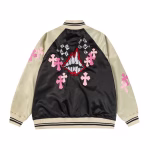 Chrome Hearts Multi Cross Letterman Jacket