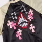 Chrome Hearts Multi Cross Letterman Jacket
