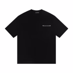 Chrome Hearts Floral Cross Grid Tee (Black)