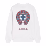 Chrome Hearts Aurelia Mosaic Cross LS White