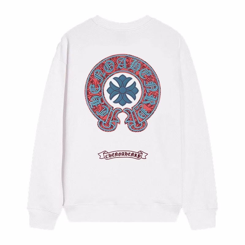 Chrome Hearts Aurelia Mosaic Cross LS White Chrome Hearts Aurelia Mosaic Cross LS White