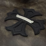 Chrome Hearts Vintage Cross Leather Jacket – Brown