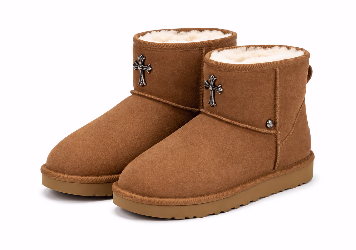 chrome-hearts-gothic-cross-ultra-mini-ugg-boots Chrome Hearts Gothic Cross Ultra Mini UGG Boots