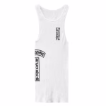 Chrome Hearts Rib Tank Top White