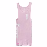 Chrome Hearts Tank Top Pink