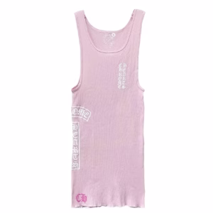 Chrome Hearts Tank Top Pink