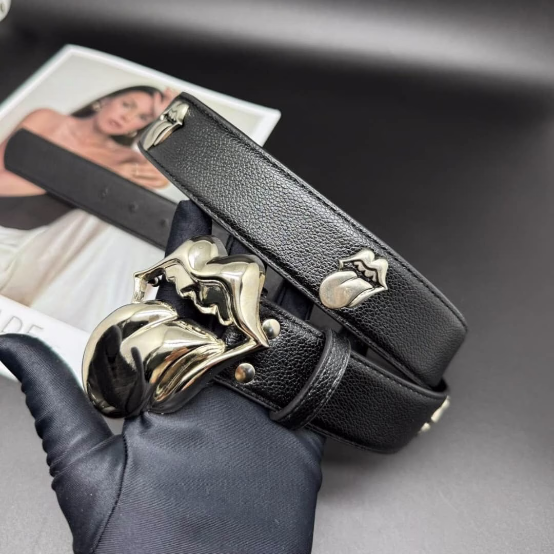 Chrome Hearts Sculptural Buckle Belt Chrome Hearts Sculptural Buckle Belt