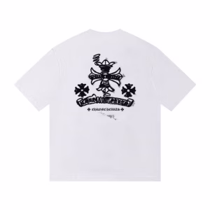 Chrome Hearts Malibu Cross T-Shirt White