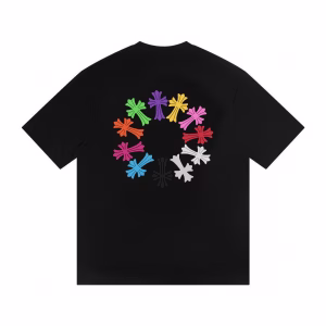Chrome Hearts Multi Cross Cemetery Tee Black