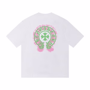 Chrome Hearts Matty Boy Floral Horseshoe Splash Tee