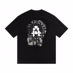 Chrome Hearts Gothic Cross Graphic T-Shirt – Black