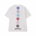 Chrome Hearts Multi Horseshoe Logo T-Shirt White