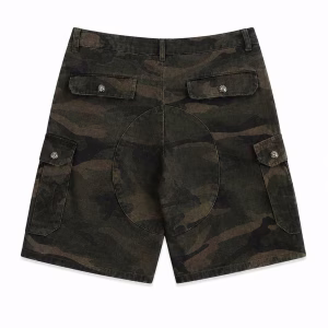 Chrome Hearts Camo Cargo Shorts